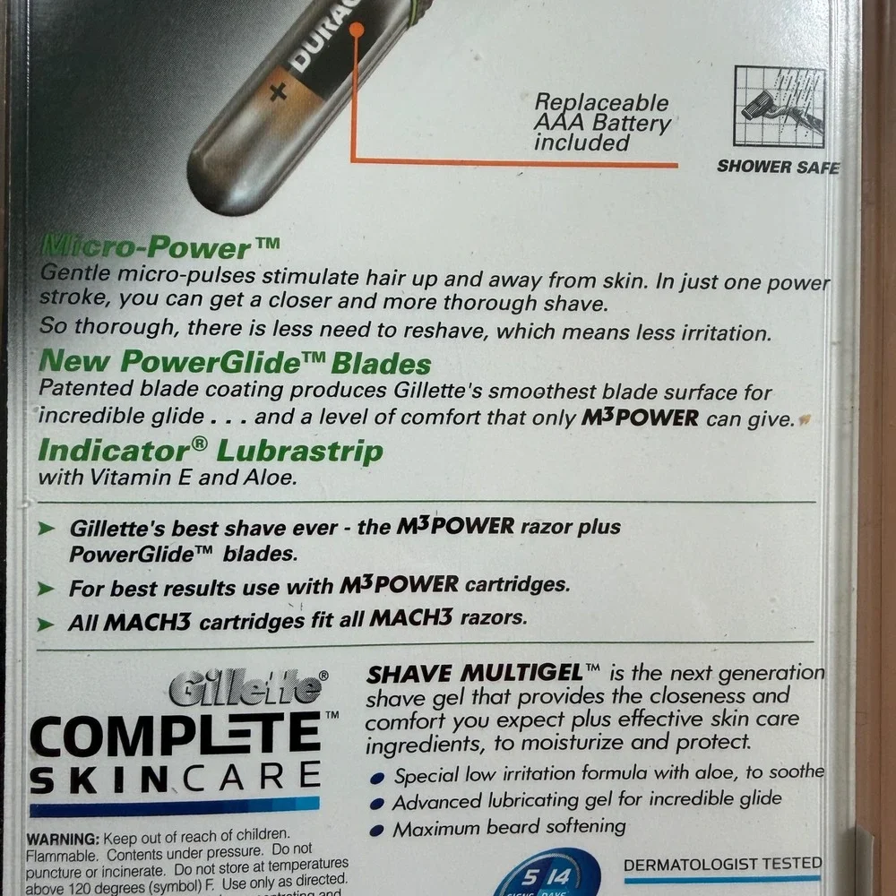 gillette m3 power